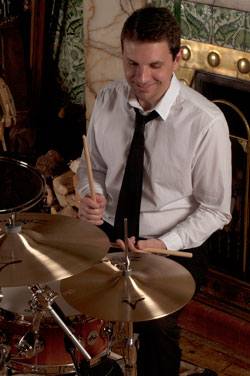 Danny on the drums